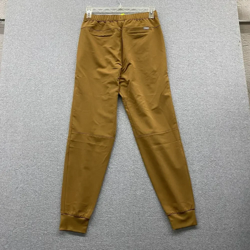 FIGS Tansen Jogger Scrub Pants Men S Tall Clay Brown Drawstring Pockets Limited